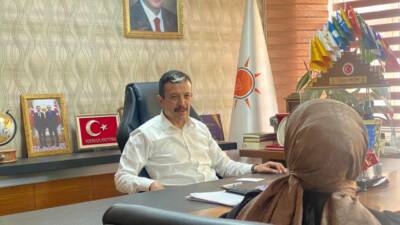 AK Parti Aksaray İl Başkanlığı’nda düzenlenen “Halk Buluşmaları” programında İl