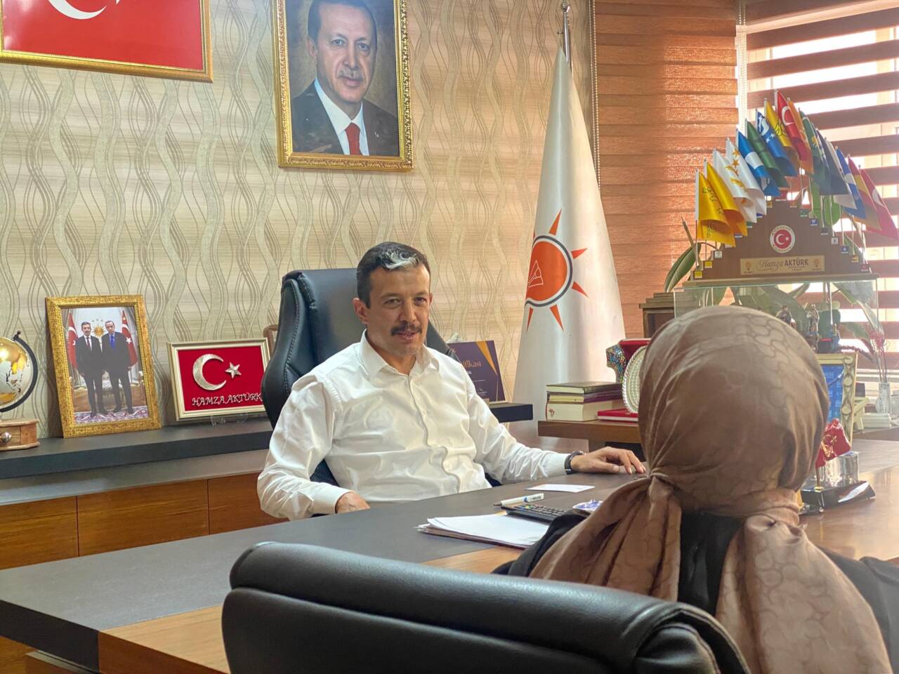 AK Parti Aksaray İl Başkanlığı’nda düzenlenen “Halk Buluşmaları” programında İl