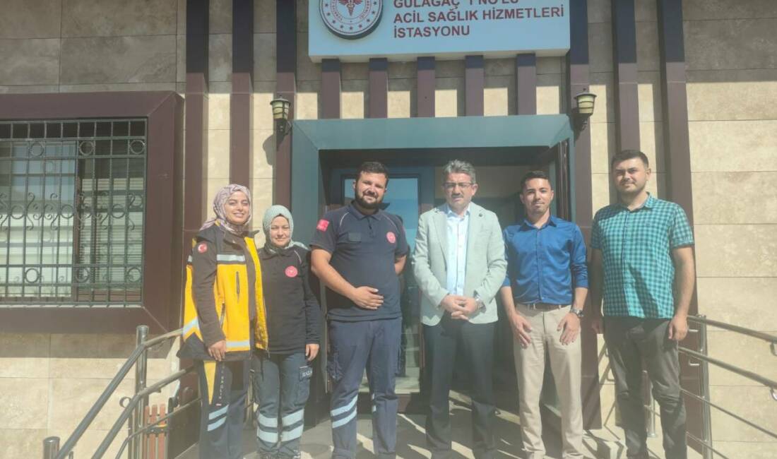 Aksaray İl Sağlık Müdürü Dr. Abdullah Güleç, Gülağaç ilçesinde bulunan