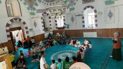 Aksaray Genç İHH, Ortaköy Genç İHH tarafından Ortaköy Merkez Camii’nde