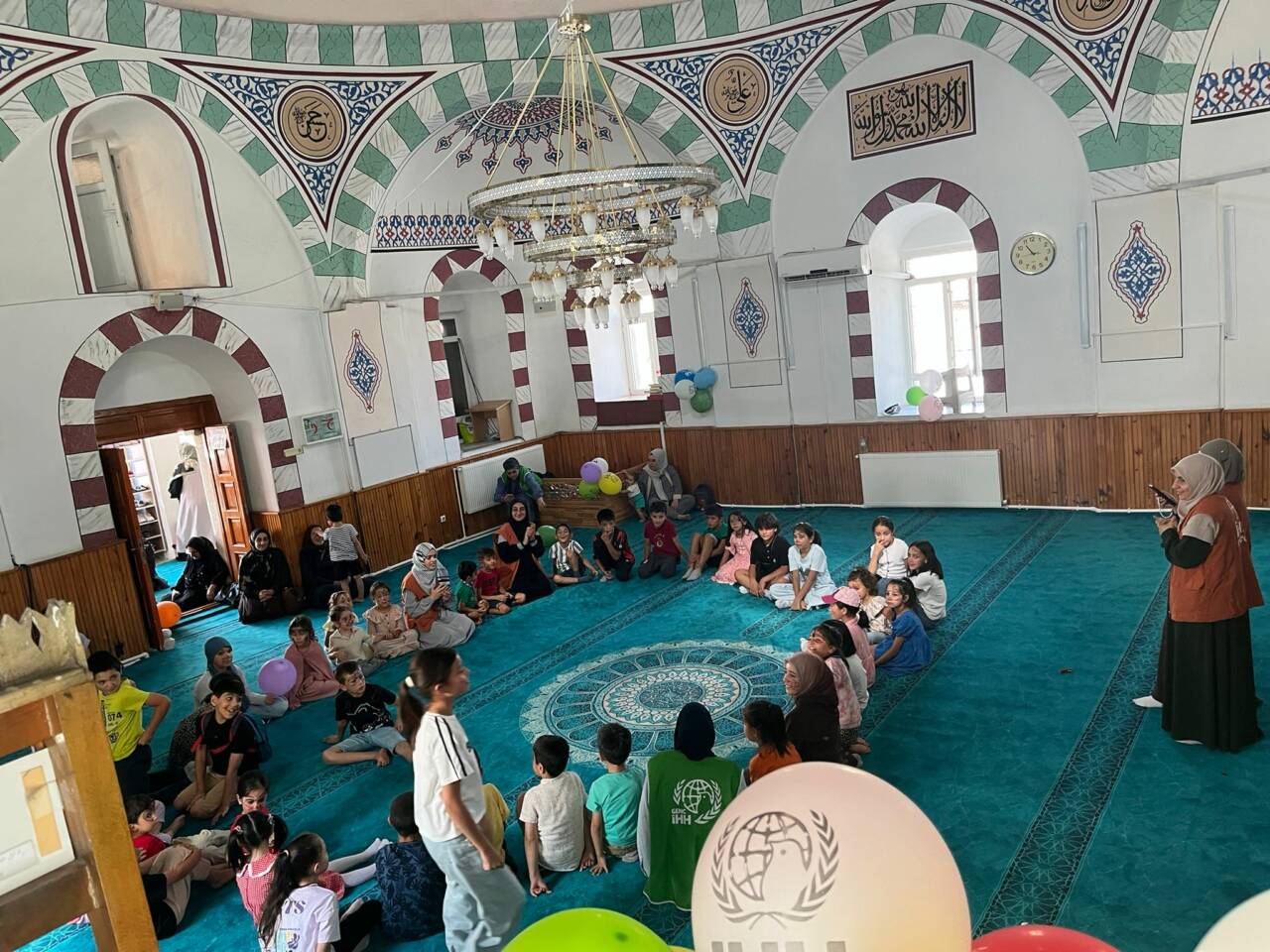 Aksaray Genç İHH, Ortaköy Genç İHH tarafından Ortaköy Merkez Camii’nde