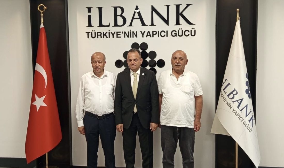 Başkan Altınsoy ve Baylan, Konya İller Bankası Bölge Müdürü Sedat