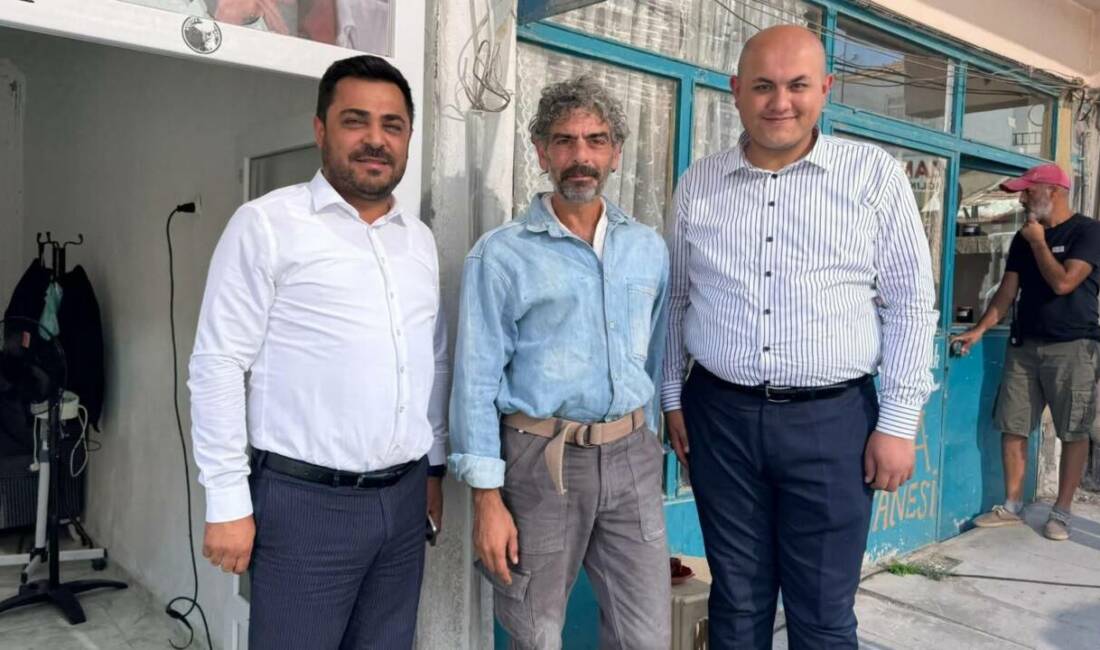 Ağaçören’de çekimleri süren “Toprağın Tuzu” filmi setini Kaymakam ve Belediye