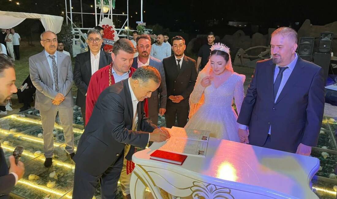 Aksaray’da Tuana aile kır bahçesinde düzenlenen düğünle Nazmi Çalışkan ve