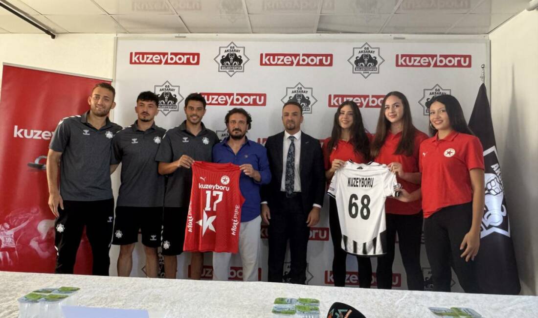68 Aksarayspor ile Kuzeyboru Spor arasında 3 yıllık isim sponsorluğu