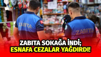 Zabıta ekipleri şehir genelinde iş yerlerini denetledi, ruhsatsız ve kurallara