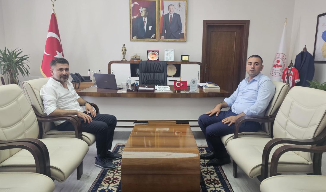 Sultanhanı Kaymakamı Bilal Göksun, İl Genel Meclis Üyesi Sadrettin Saman’ı