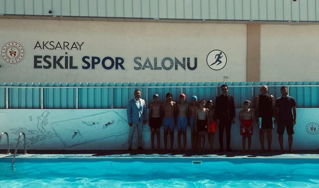Eskil Kaymakamı Harun Uzar, ilçede yürütülen sportif faaliyetleri yakından görmek