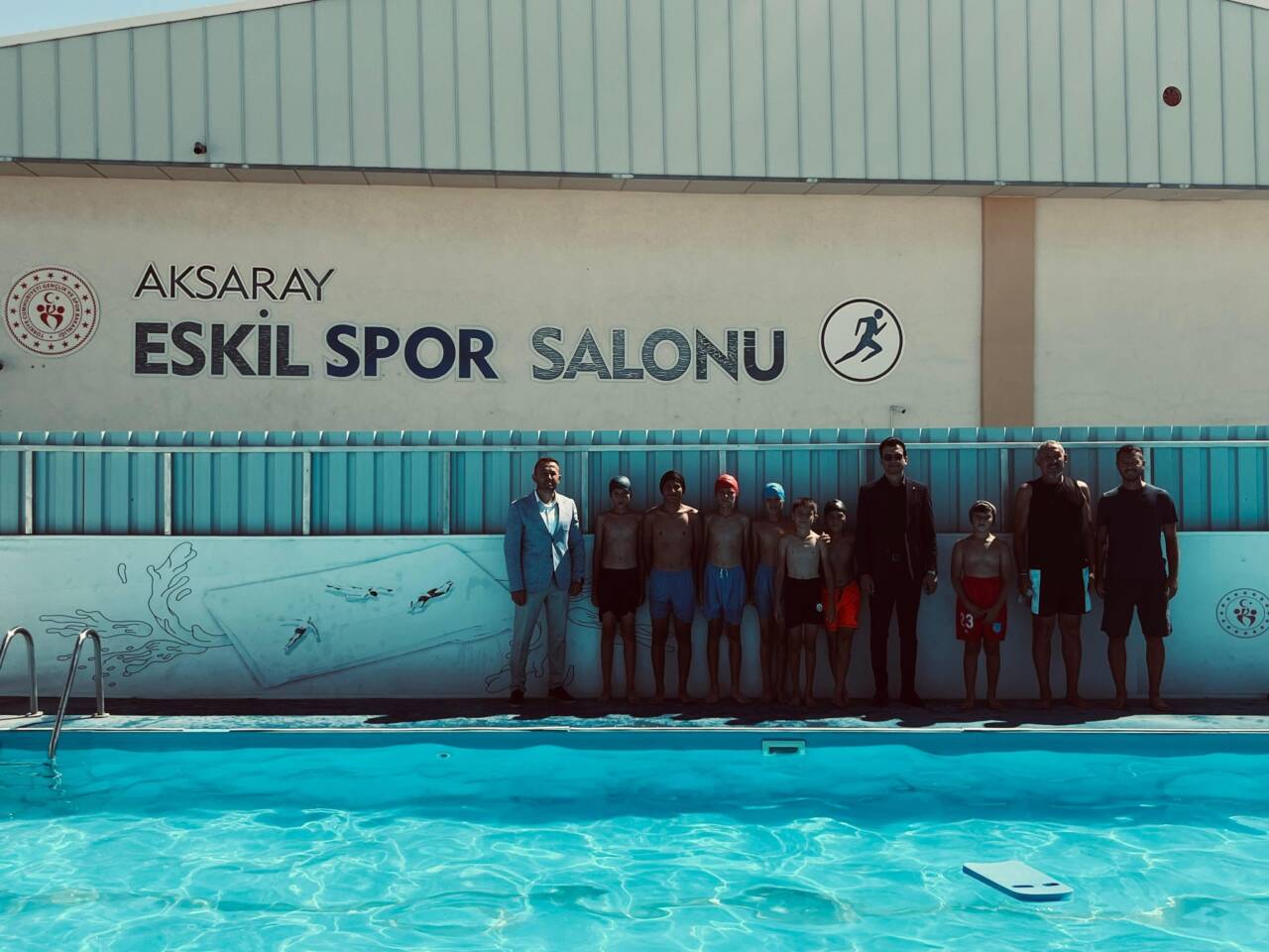 Eskil Kaymakamı Harun Uzar, ilçede yürütülen sportif faaliyetleri yakından görmek