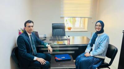 Eskil Kaymakamı Harun Uzar, ilçede sürdürülen sağlık hizmetlerini yerinde görmek