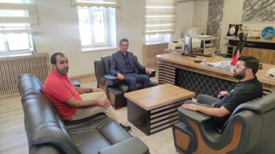 Eskil Kaymakamı Harun Uzar, ilçedeki eğitim ve sosyal faaliyetleri yerinde