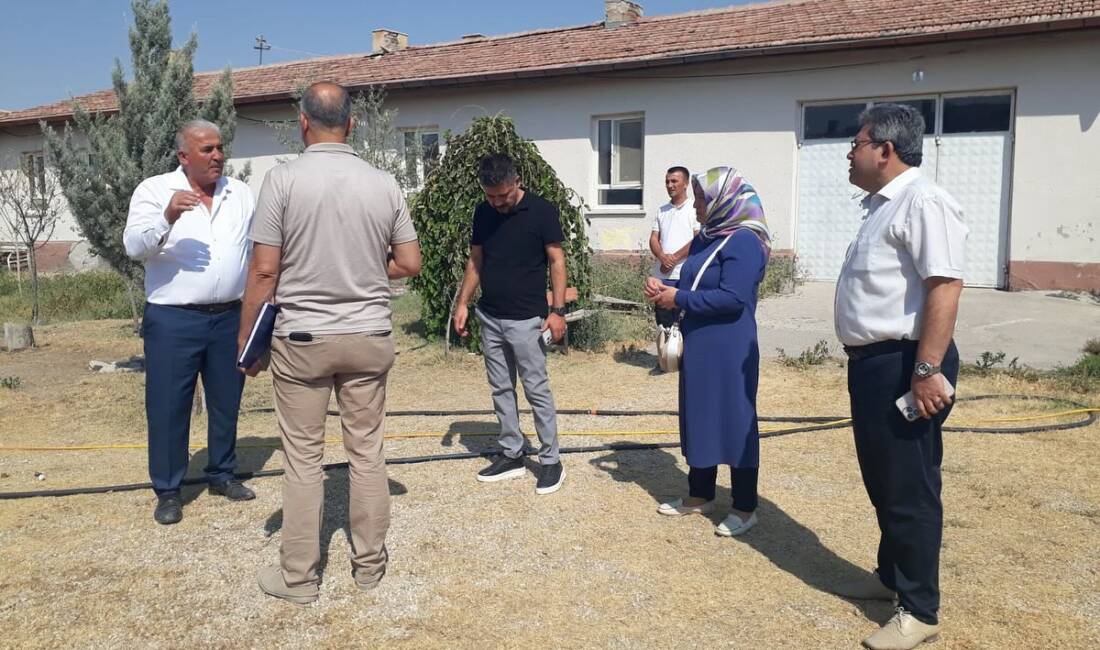 İl Genel Meclis Başkanı Latif Ağır, Yapılcan köyünde sağlık ocağını