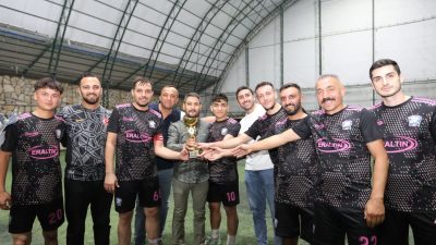 Ortaköy Belediyesi’nin organizasyonunda gerçekleştirilen futbol turnuvası tamamlandı. Turnuvanın üçüncülük maçında