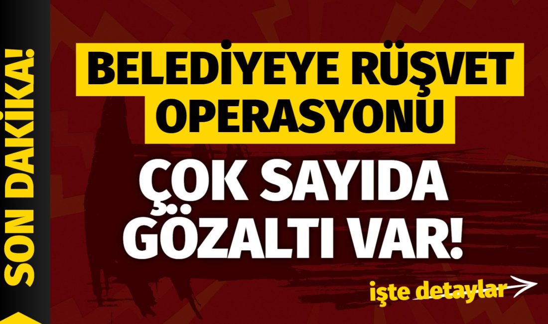 Antalya Cumhuriyet Başsavcılığı tarafından yürütülen Antalya Büyükşehir Belediyesi'ne yönelik 'rüşvet'