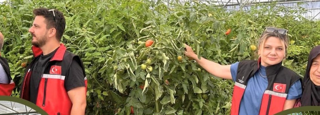 Aksaray İl Tarım ve Orman Müdürlüğü teknik personelleri, Gücünkaya köyünde