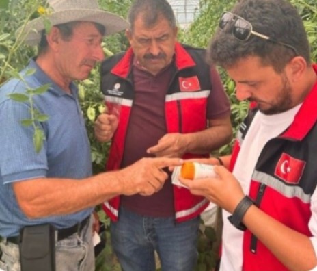 Aksaray İl Tarım ve Orman Müdürlüğü ekipleri inceleme çalışmaları kapsamında