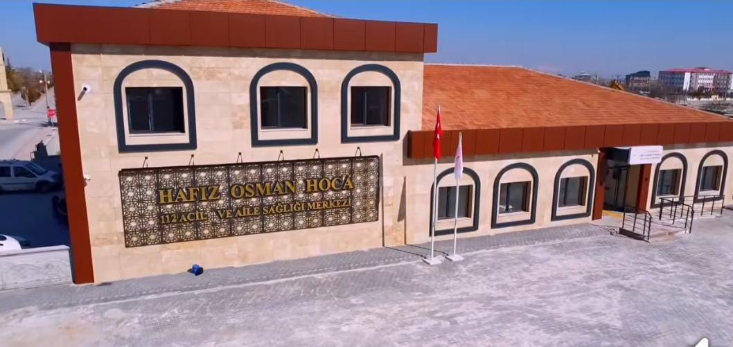 Sultanhanı’da yapımı tamamlanan Hafız Osman Hoca Aile Sağlığı ve 112