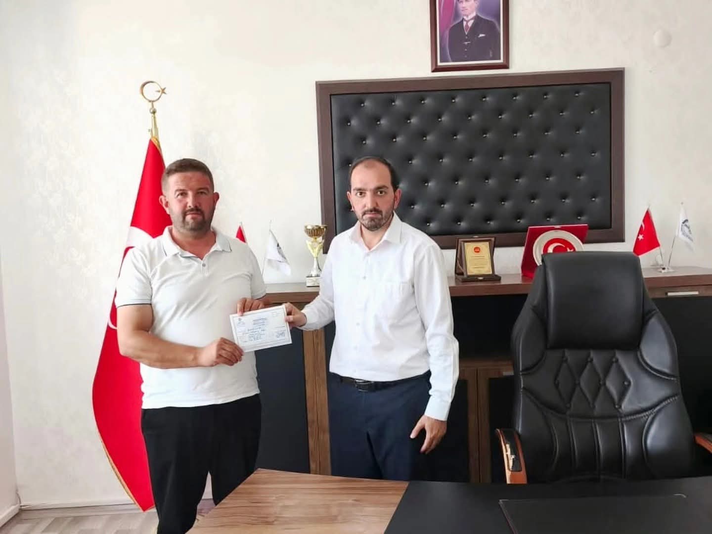 Sultanhanılı iki kardeş Doğan Aytekin ve Sinan Aytekin, Gazze için