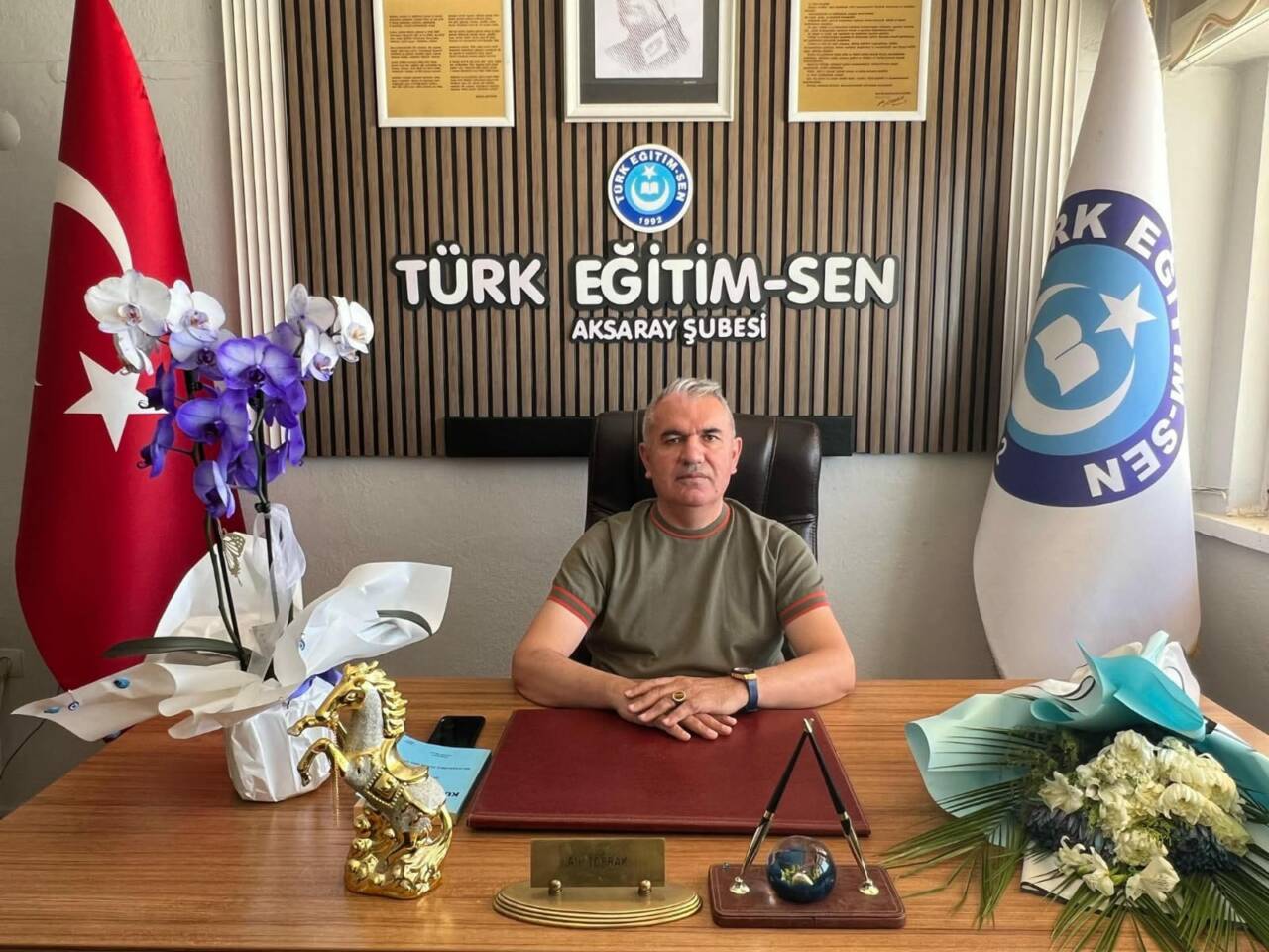 Türk Eğitim Sen Aksaray Şubesi Başkanı Ali Toprak, son dönemde