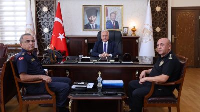 Aksaray’da İl Asayiş ve Güvenlik Toplantısı, Valilik Toplantı Salonu’nda gerçekleştirildi.