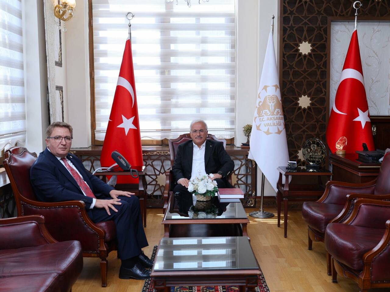 Aksaray Valisi Mehmet Ali Kumbuzoğlu, MTA Konya Bölge Müdürü Muharrem