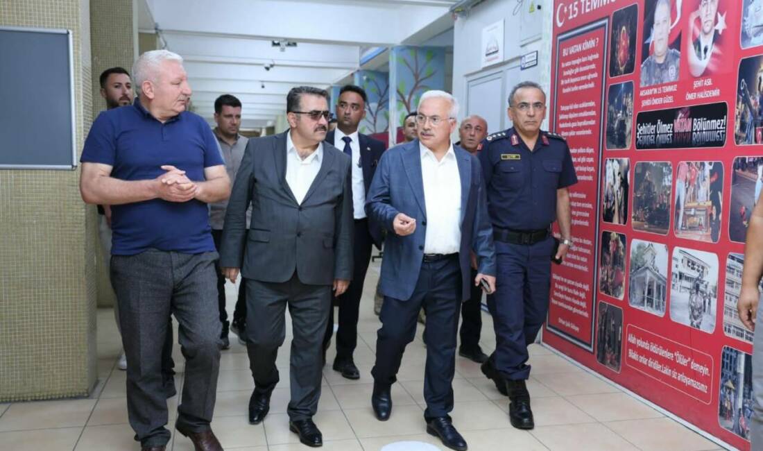 Aksaray Valisi Mehmet Ali Kumbuzoğlu, yeni eğitim-öğretim dönemine sayılı günler