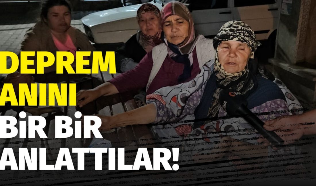 Balıkesir’in Sındırgı ilçesinde meydana gelen 6,1 büyüklüğündeki depremin ardından ilçe