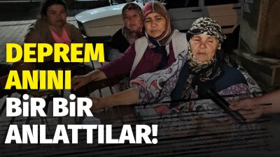 Balıkesir’in Sındırgı ilçesinde meydana gelen 6,1 büyüklüğündeki depremin ardından ilçe