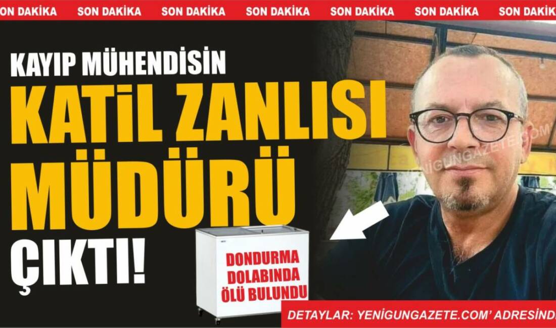 Tekin Atılgan’ın cesedi dondurma dolabında bulundu. Katil zanlısı aynı işyerinde