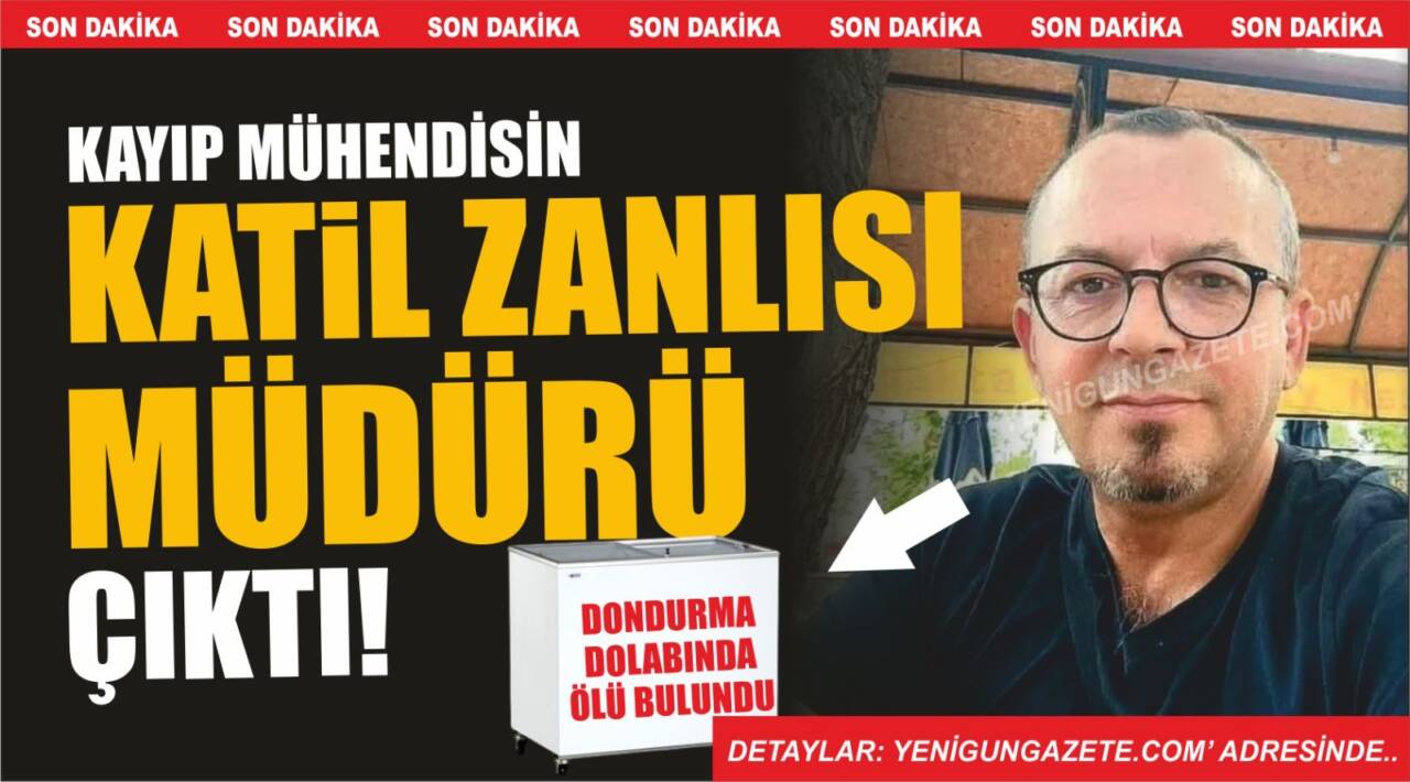Tekin Atılgan’ın cesedi dondurma dolabında bulundu. Katil zanlısı aynı işyerinde