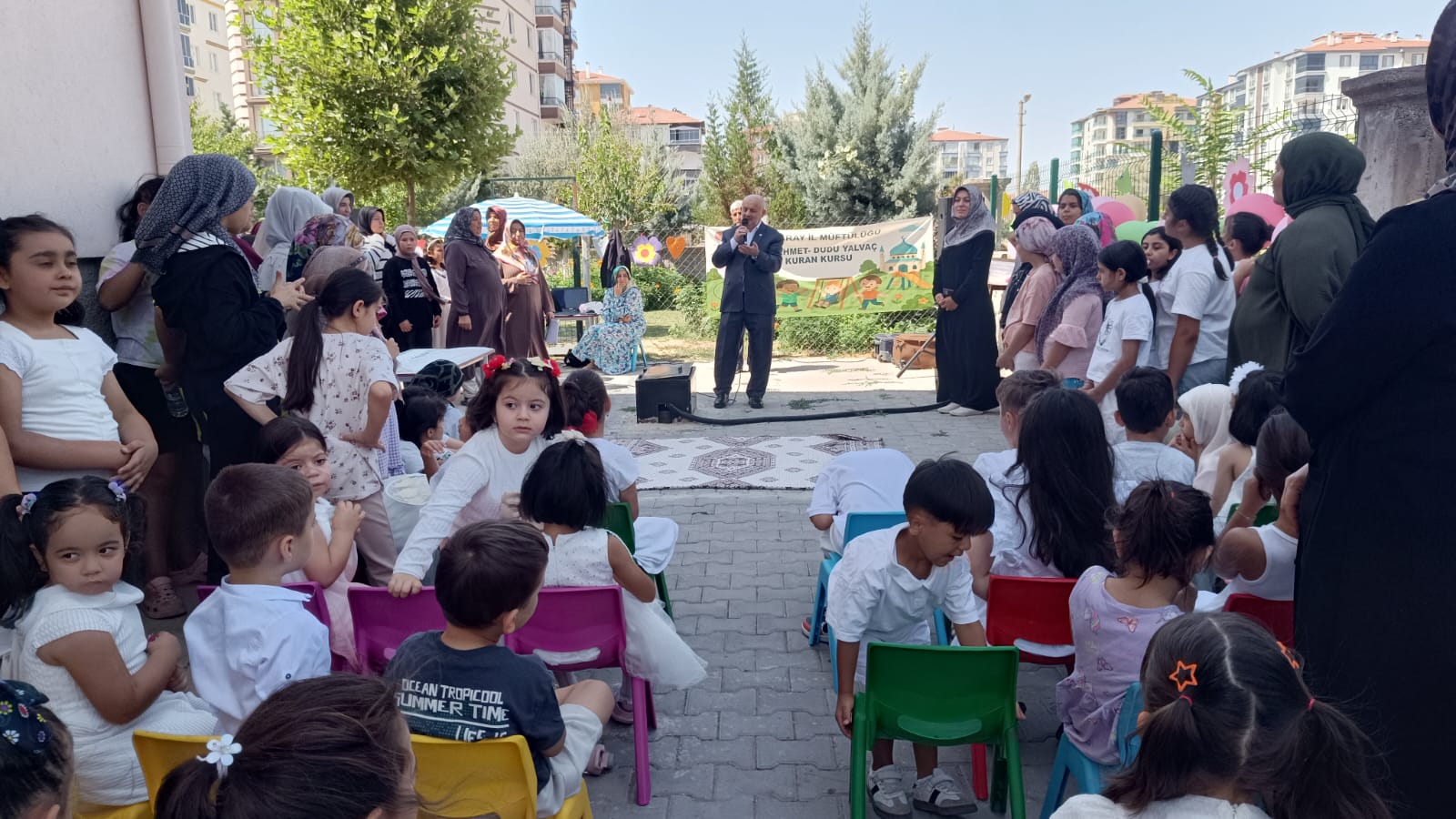 Aksaray İl Müftüsü Veysel Işıldar, H. Mehmet-Dudu Yalvaç Kur’an Kursu’nda