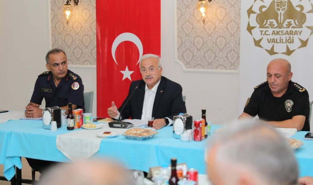 Aksaray’da şehirdeki gelişim ve kalkınma çalışmalarına hız kazandırmak amacıyla önemli