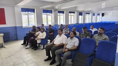 Ağaçören İlçe Milli Eğitim Müdürü Deniz Arslan, Şube Müdürleri ile