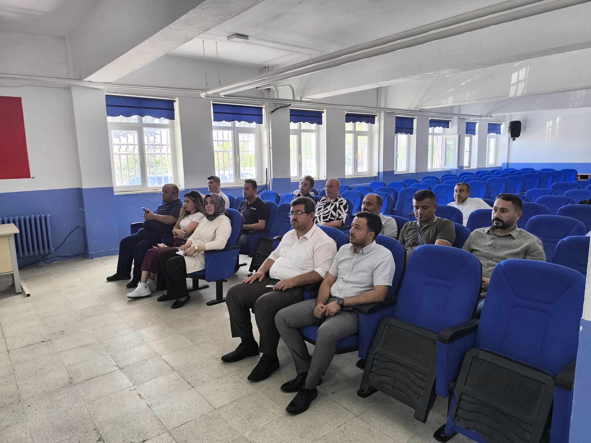Ağaçören İlçe Milli Eğitim Müdürü Deniz Arslan, Şube Müdürleri ile