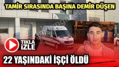 Aksaray’ın Ortaköy ilçesinde genç bir işçi, işe başladıktan sadece üç