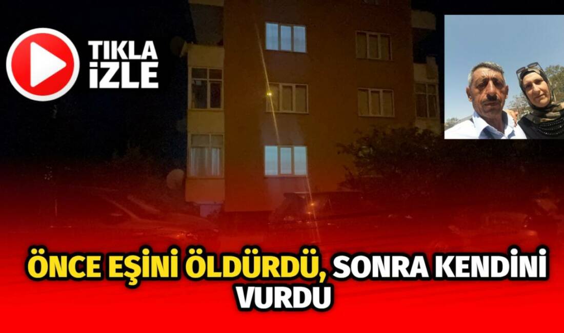 Kocaeli'nin Gebze ilçesinde yaşanan olayda karısını tabancayla öldüren şahıs aynı