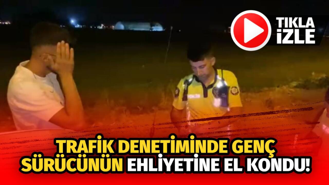 Tacin Mahallesi’nde uygulamada durdurulan 21 yaşındaki sürücü 1.20 promil alkollü