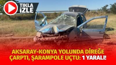 Kutlu köyü mevkiinde 15 SF 892 plakalı araç şarampole girip