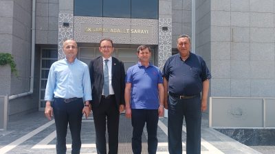 Cumhuriyet Halk Partisi milletvekilleri ve parti yöneticilerinden oluşan heyet, Aksaray