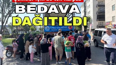Ülkü Ocakları tarafından Fatih Parkı ve Ortaköy’de düzenlenen hayır etkinliklerinde,