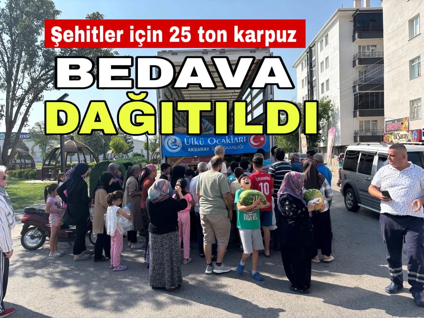 Ülkü Ocakları tarafından Fatih Parkı ve Ortaköy’de düzenlenen hayır etkinliklerinde,