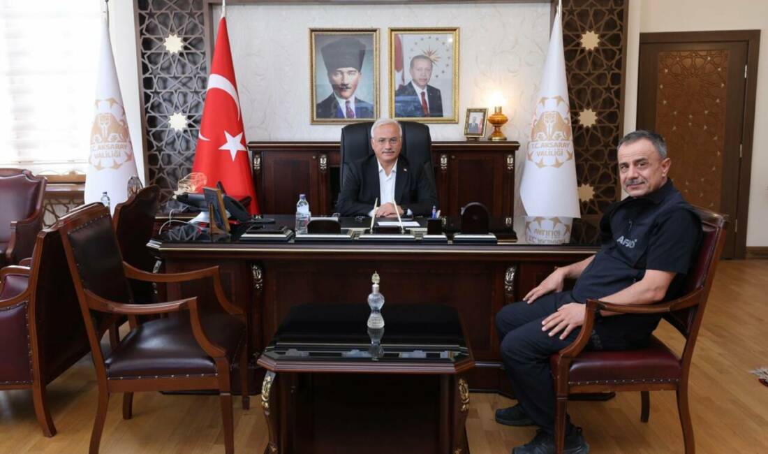 Aksaray Valisi Mehmet Ali Kumbuzoğlu, İçişleri Bakanlığı Afet ve Acil
