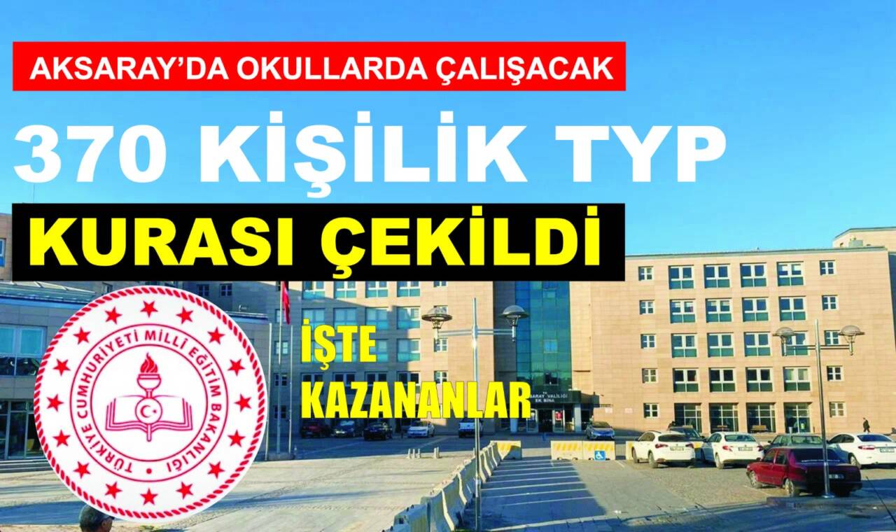 Okullarda 6 ay çalışacak 370 kişi noter huzurunda yapılan kura