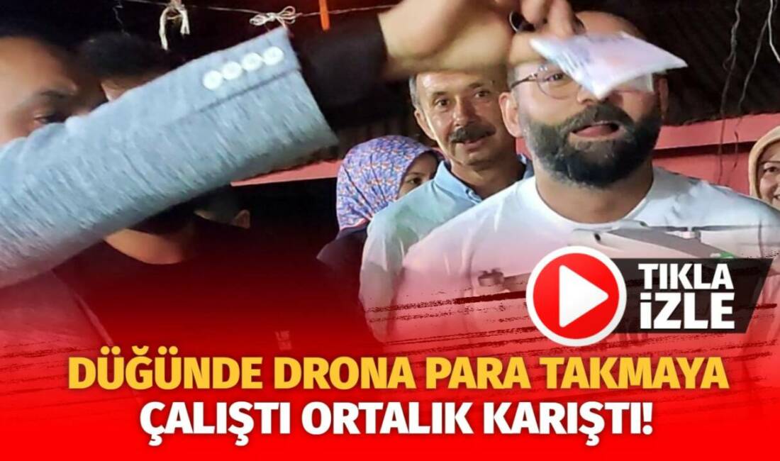 Bursa’da bir düğünde yaşanan olayda düğün sahibi halayda kendisini görüntüleyen