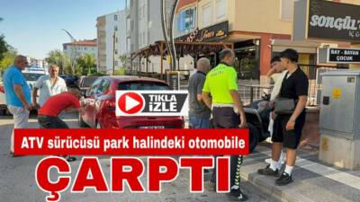 Aksaray Paşacık Mahallesi’nde ATV sürücüsü M.K., virajı hızlı alıp kontrolü