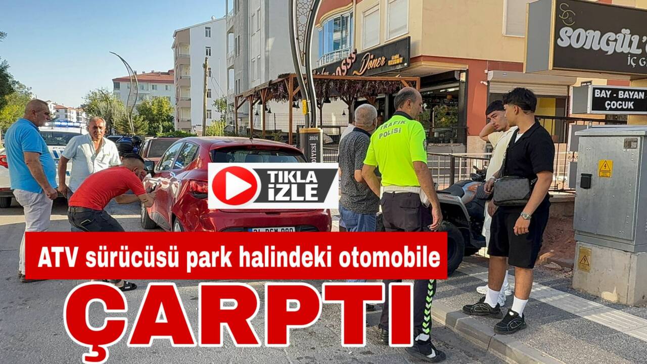 Aksaray Paşacık Mahallesi’nde ATV sürücüsü M.K., virajı hızlı alıp kontrolü