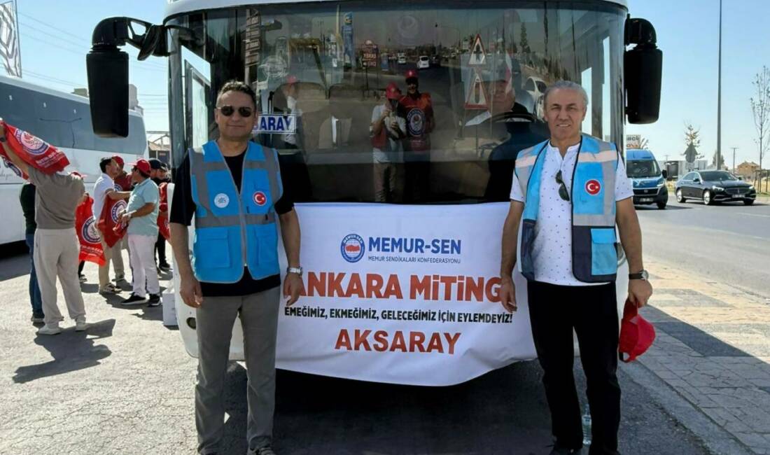 Memur-Sen’in çağrısıyla Türkiye genelinde iş bırakan on binlerce kamu çalışanı,