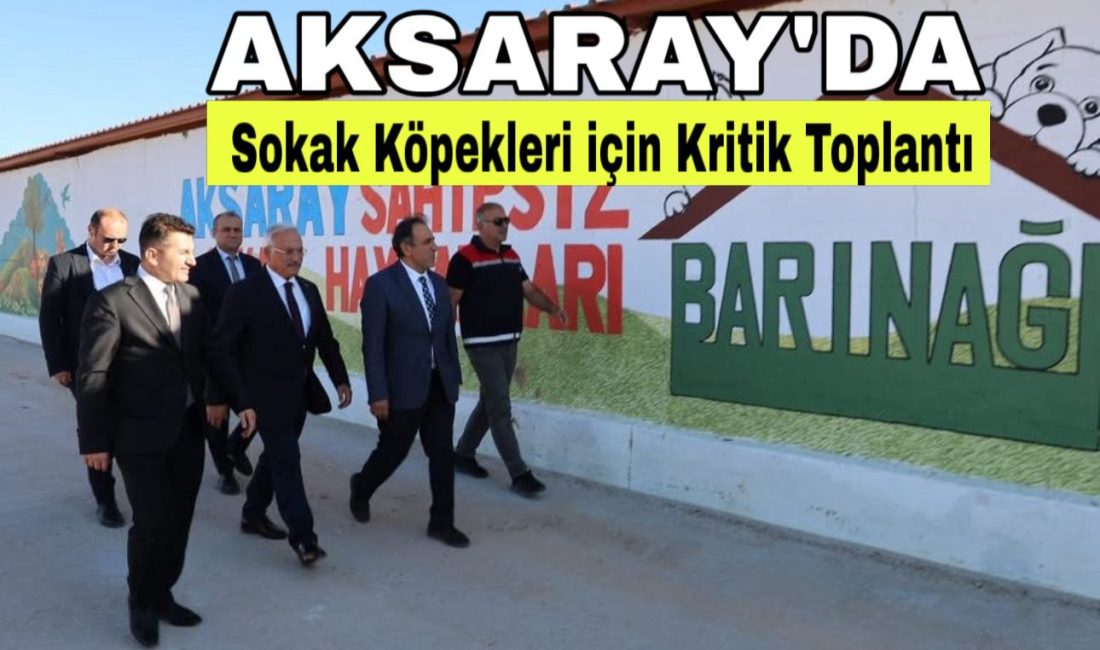 Vali Kumbuzoğlu, Bakan Danışmanı Karaca ile yeni açılan Sahipsiz Hayvan