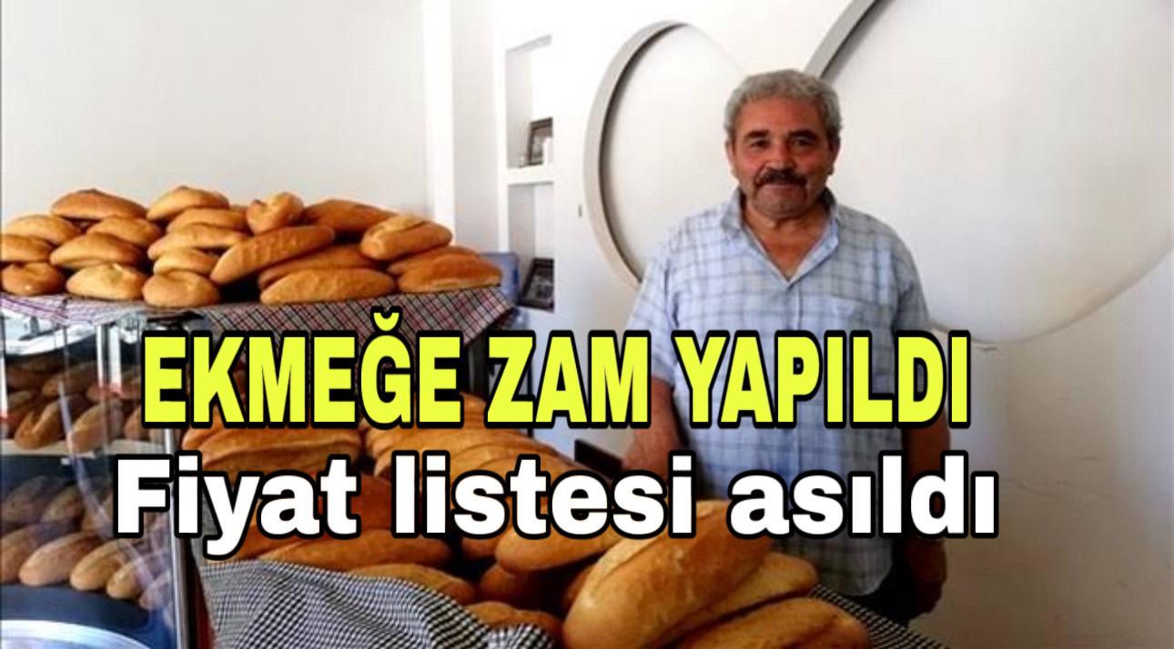 Aksaray’da 200 gramlık ekmeğe yapılan zamla fiyat 12 TL oldu.