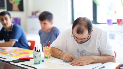 Aksaray Belediyesi tarafından hizmet sunan engelsiz yaşam merkezinde özel bireyler